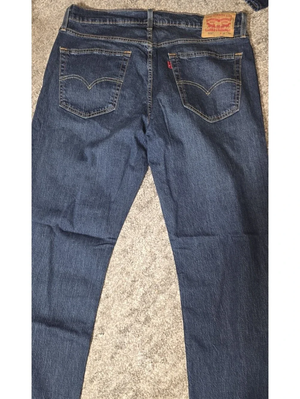 Levi’s 559 Men’s Relaxed Straight Jeans 36x32 – Medium Wash Denim